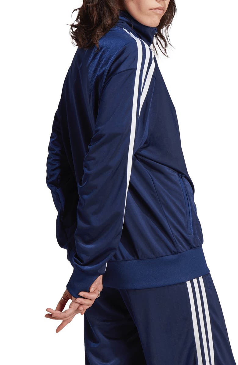 adidas Firebird Recycled Polyester Track Jacket, Alternate, color, 
