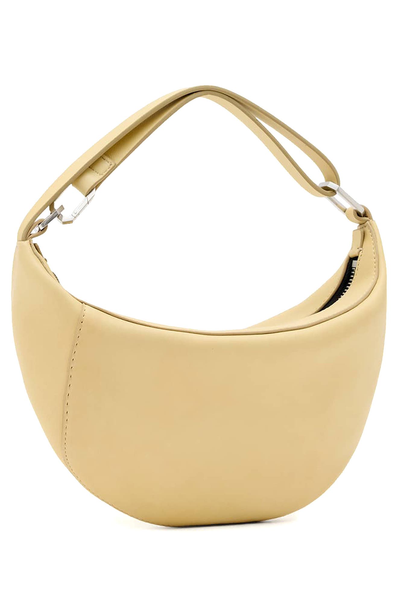 Micro Luna Shoulder Bag, Alternate, color, MELLOW YELLOW