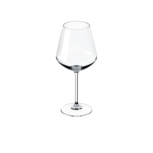 Villeroy & Boch La Divina Burgundy  Set Of 4 In Clear