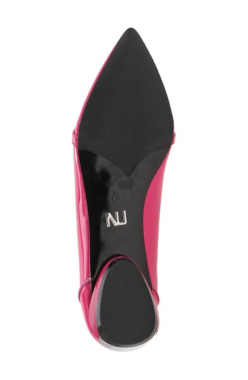 Ninety Union Mira Pointed Toe Flat In Fuchsia
