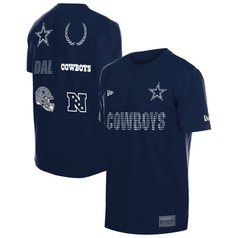 Men's New Era Navy Dallas Cowboys Match T-Shirt