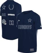 New Era Men's New Era Navy Dallas Cowboys Match T-Shirt