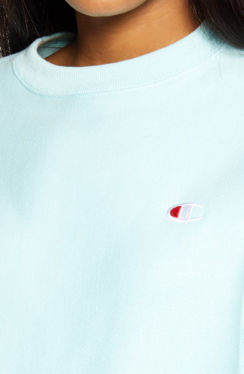 Champion Reverse Weave<sup>®</sup> Boyfriend Sweatshirt, Alternate, color, 