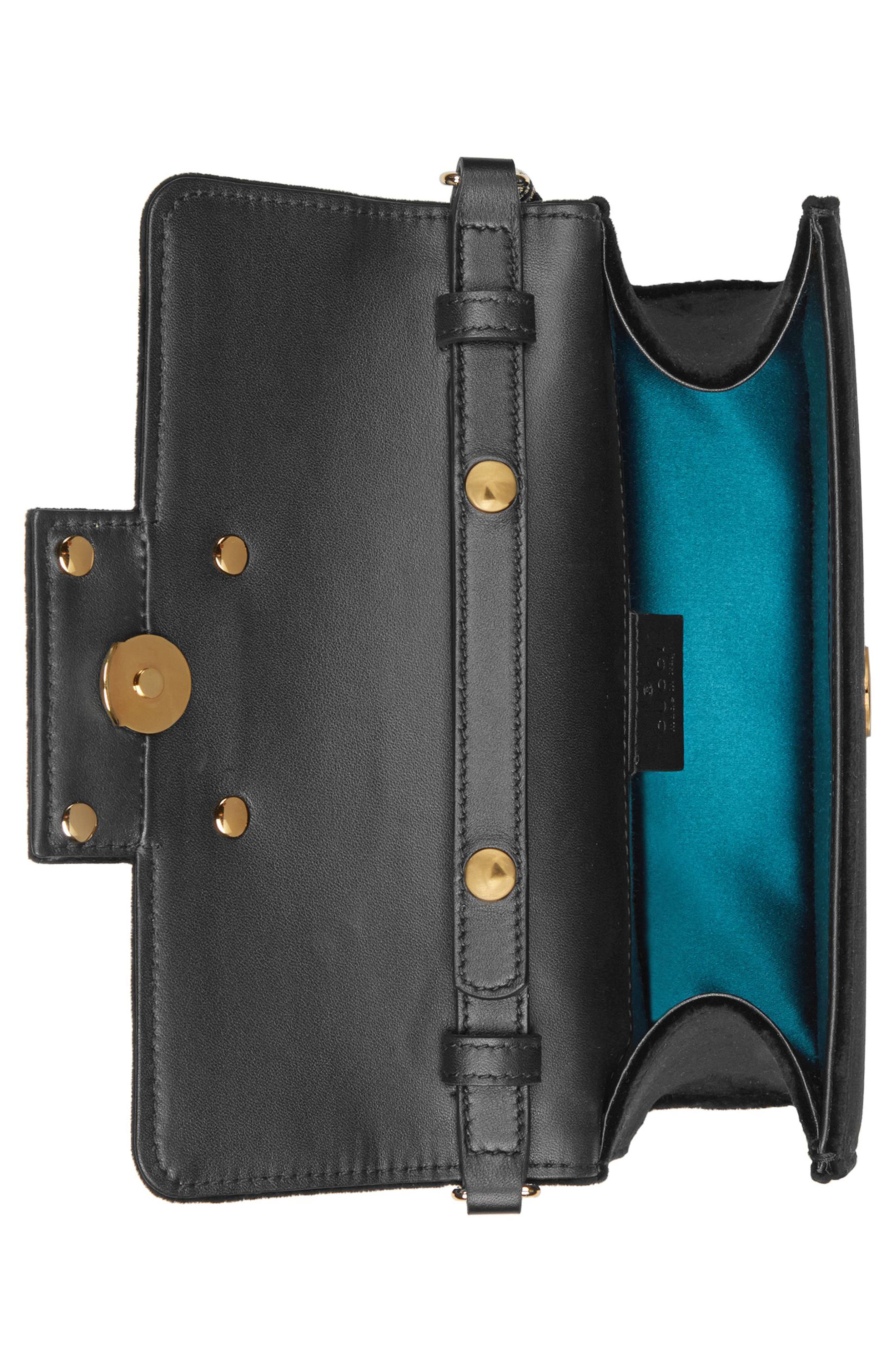 Gucci Small Broadway Velvet Crossbody Bag, Alternate, color, 