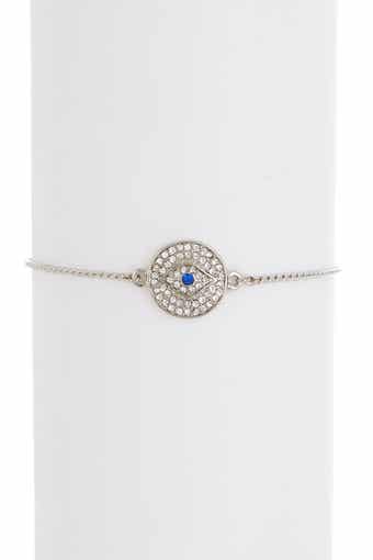 OLIVIA WELLES Alia Jeweled Eye Bracelet