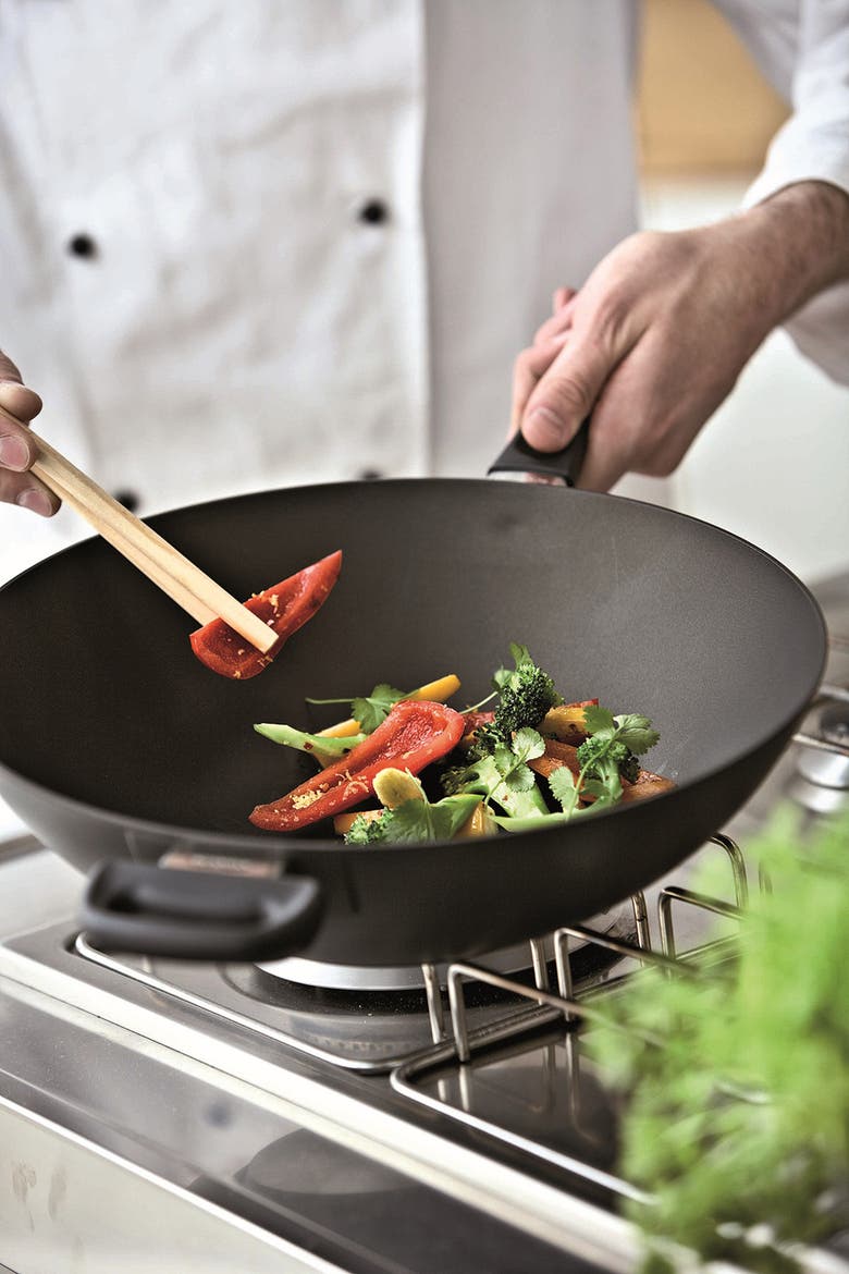 Classic Induction 12.5-Inch Wok, Alternate, color, Black