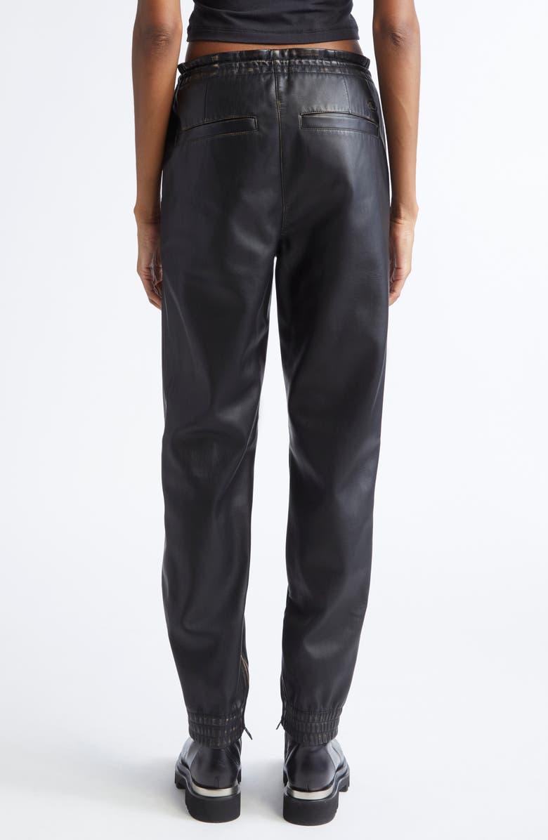 DIESEL<sup>®</sup> P-Hoenix Faux Leather Trousers, Alternate, color, Deep/ Black