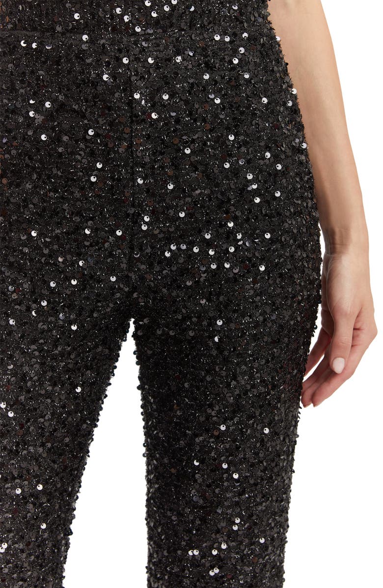 Bardot Filomena High Waist Flare Pants, Alternate, color, 