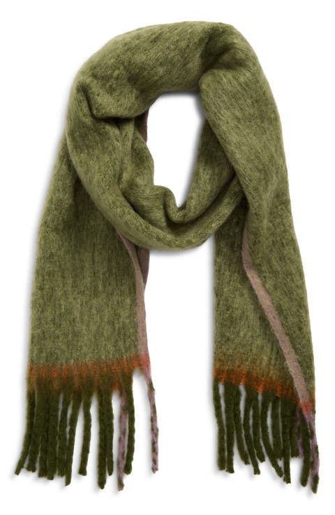 Brushed Fringe Scarf
