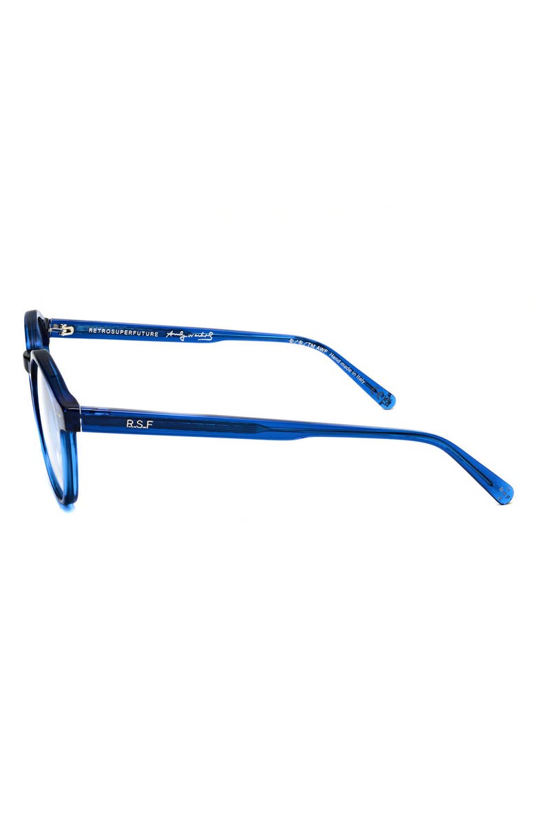 SUPER by RETROSUPERFUTURE<sup>®</sup> 58mm Round Optical Glasses, Alternate, color, Blue