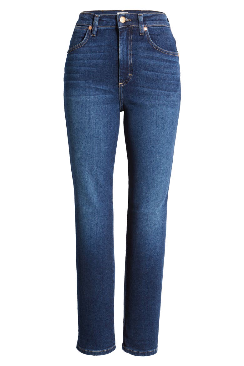 Heritage Straight Leg Jeans, Alternate, color, RAVEN