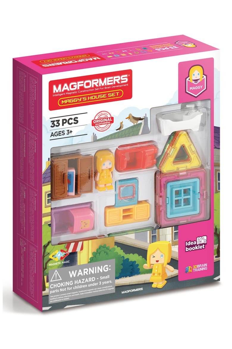 Maggy's House Magnetic Playset, Main, color, MULTI
