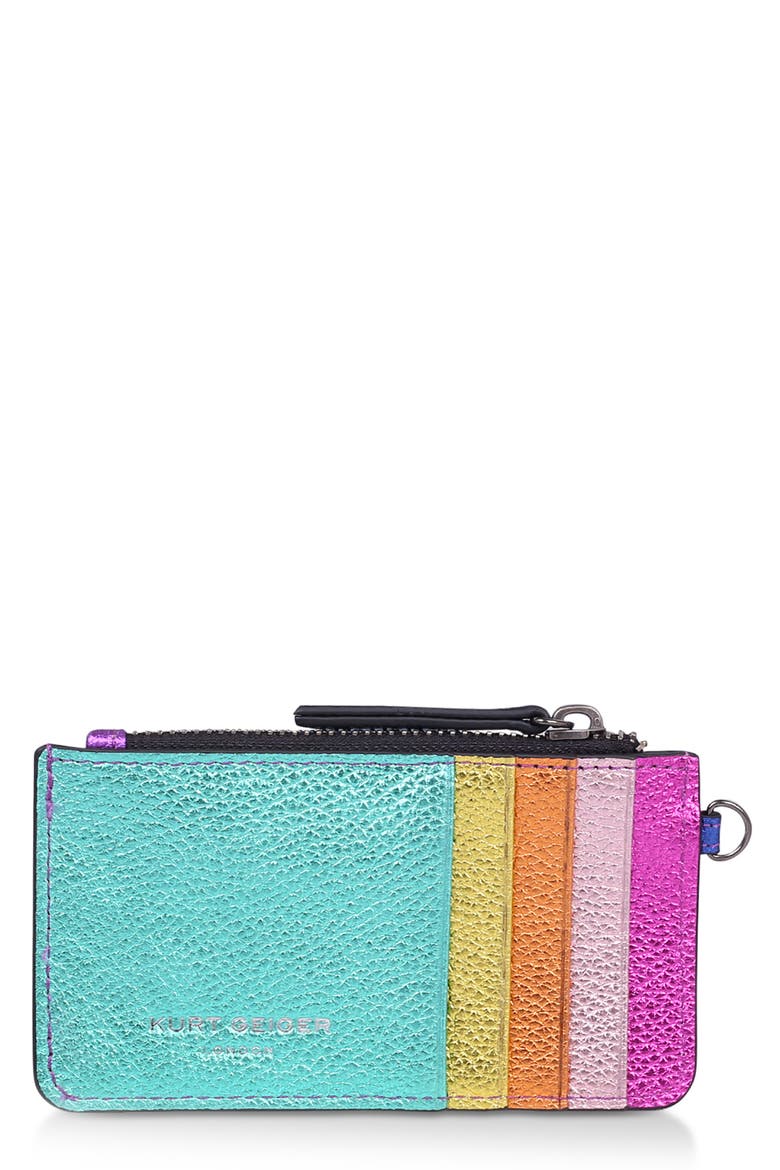 Rainbow Shop 690 Card Holder with Strap, Main, color, MULTI