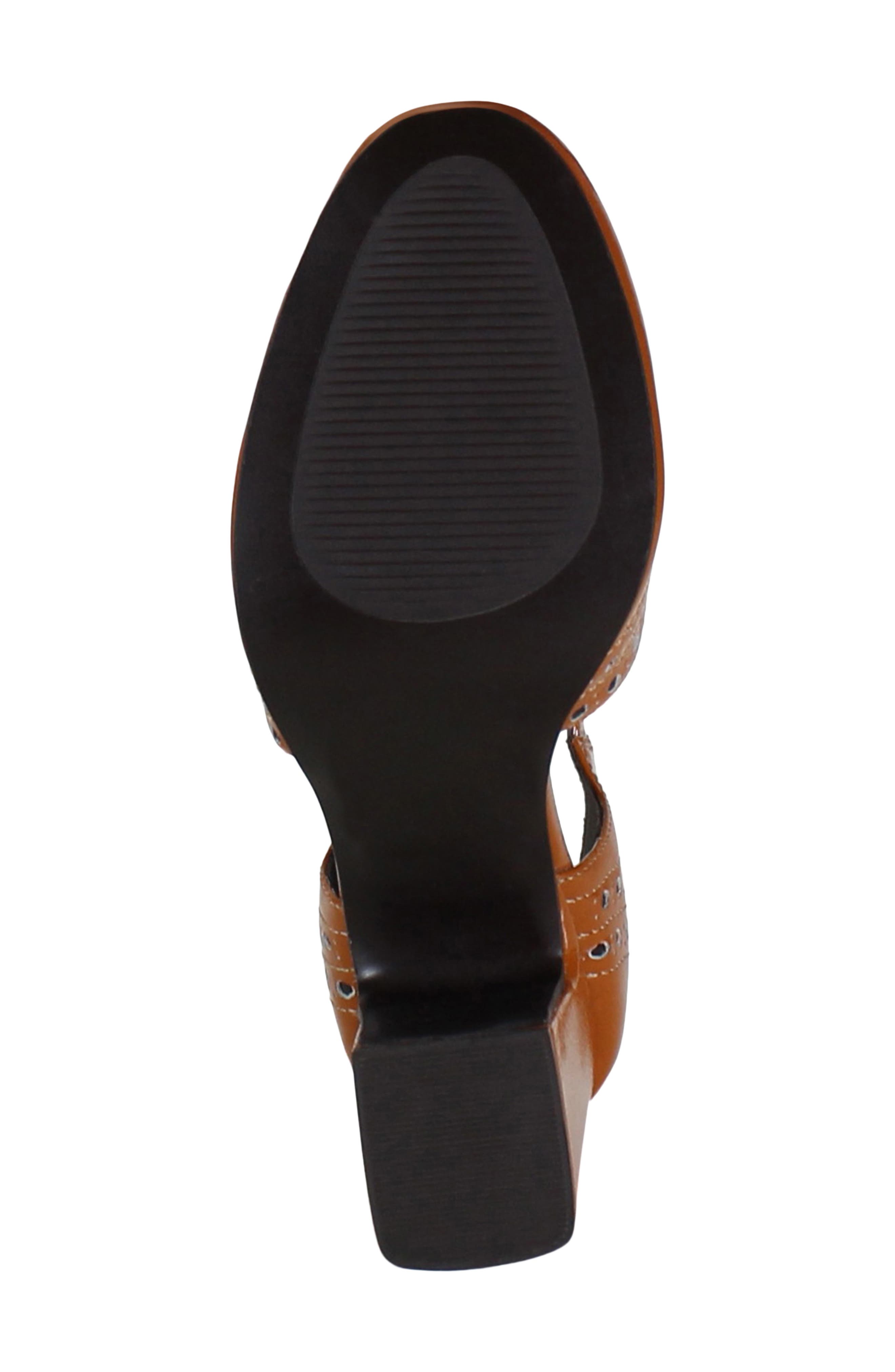 Juke Box T-Strap Pump, Alternate, color, TAN