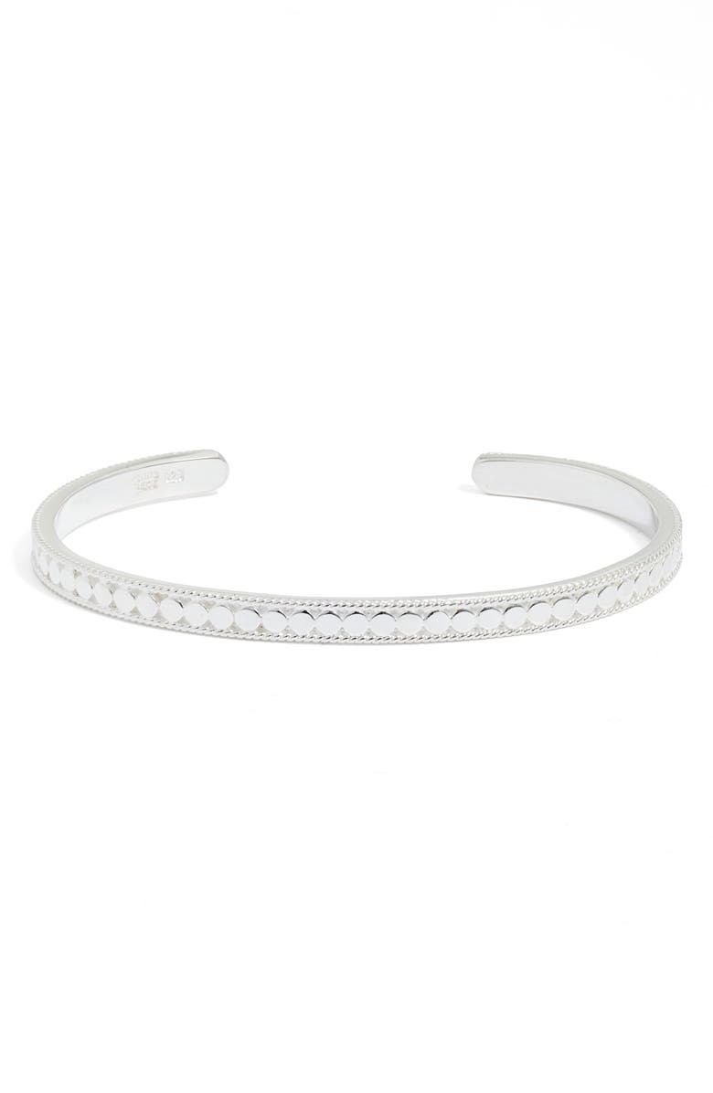 Anna Beck Classic Stacking Cuff Bracelet, Main, color, 