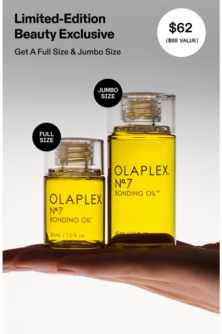 Double Shine N°7 Bonding Oil Duo $88 Value, Alternate, color, YELLOW