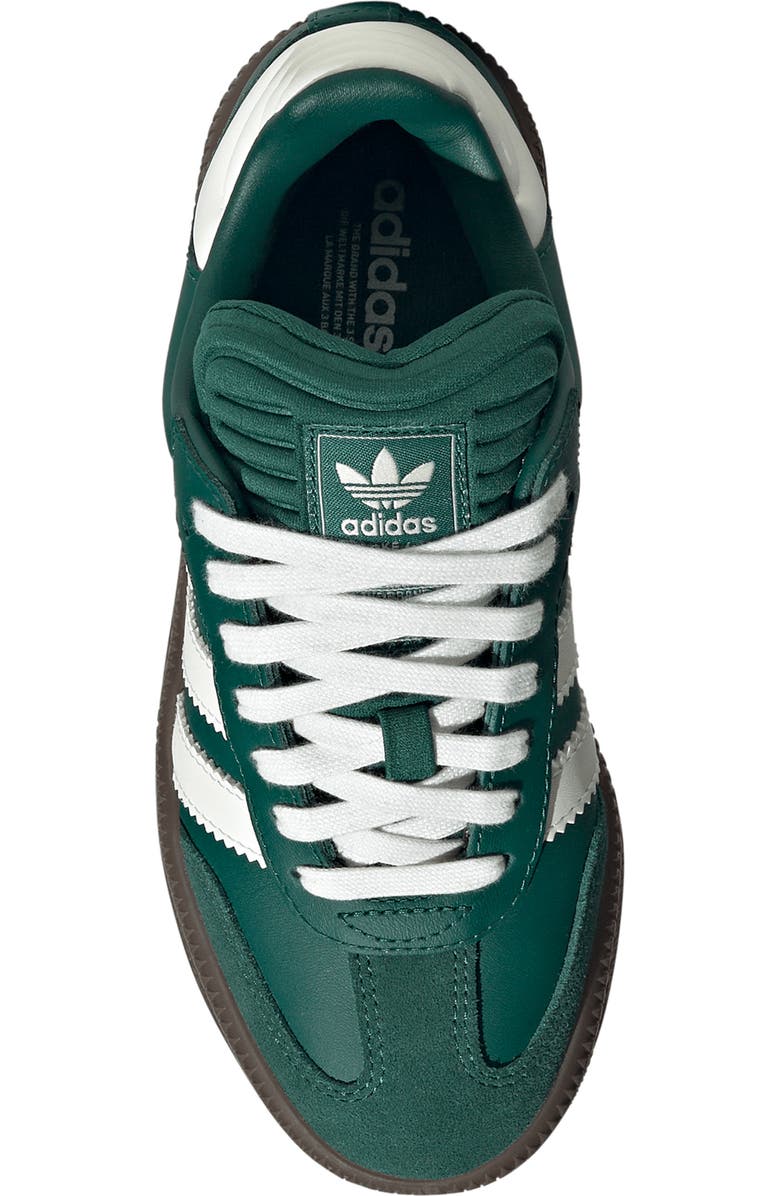 adidas Kids' Samba XLG Sneaker, Alternate, color, Collegiate Green/ White/ Gum