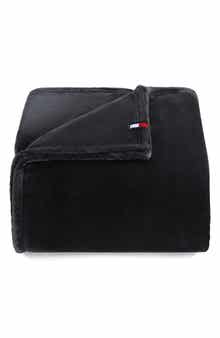 Tommy Hilfiger Plush Throw Blanket