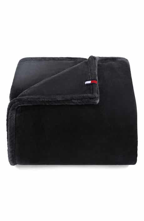 Tommy Hilfiger Plush Throw Blanket