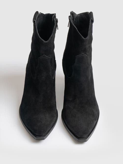 Saint + Sofia Dallas Mid Boot In Black