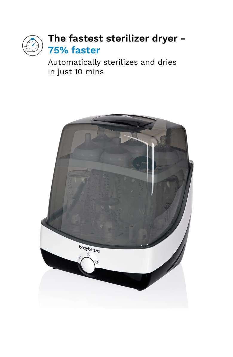 BABY BREZZA SuperFast Sterilizer & Dryer, Alternate, color, White