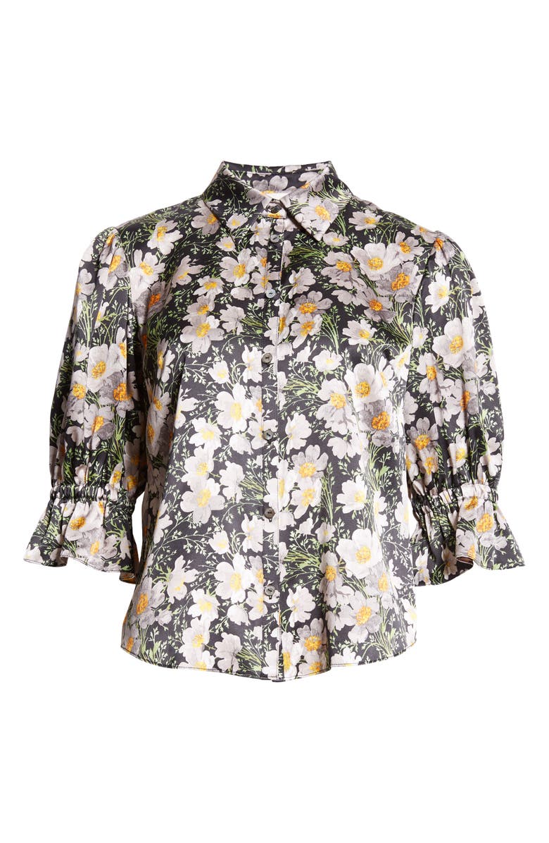 Cinq à Sept Fiona Cosmo Flowers Shirt, Alternate, color,