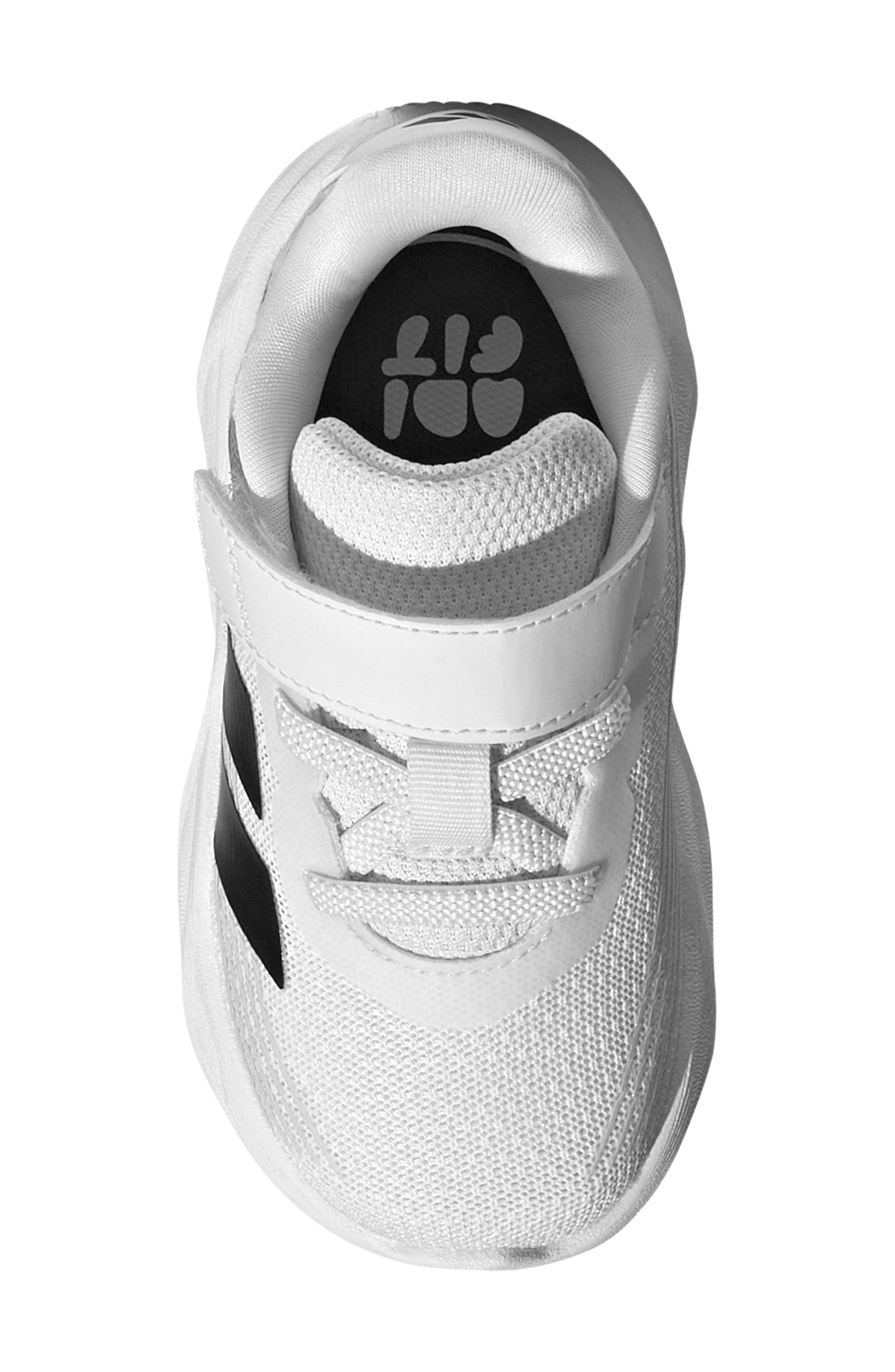 Kids' Galaxy 8 EL Sneaker, Alternate, color, WHITE/ BLACK/ DASH GREY