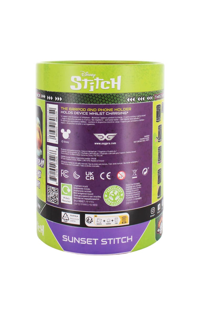 Exquisite Gaming Holdems Lilo 
Stich Sunset Stitch Earbud 
Phone Holder, Alternate, color, Multicolored