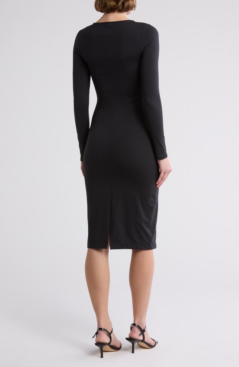 rag & bone Enhance Long Sleeve Body-Con Dress, Alternate, color, 