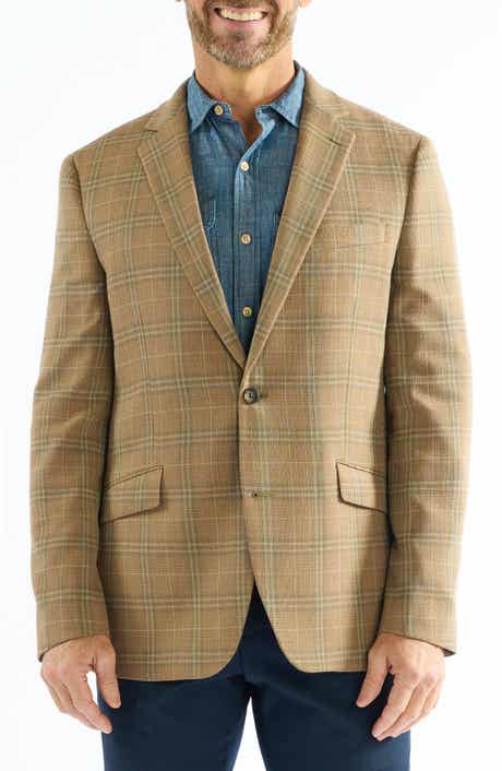SAVILE ROW CO Windowpane Sport Coat