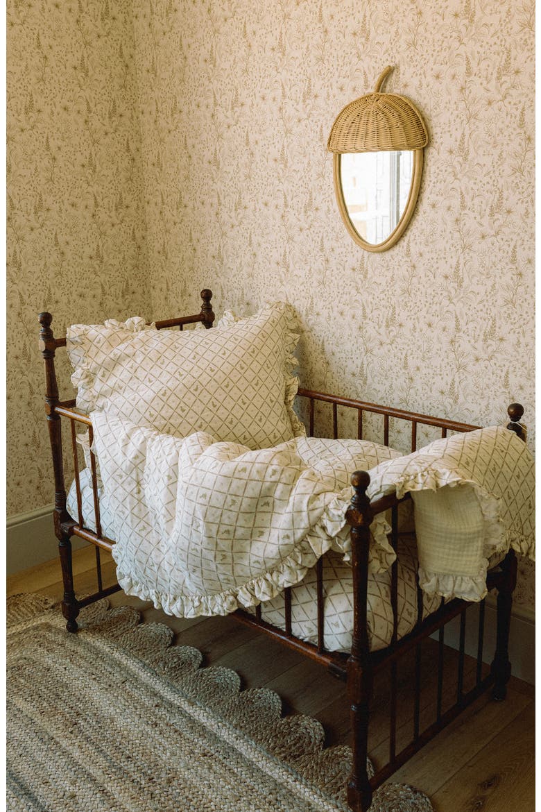 Organic Cotton Muslin Quilt & Sham Set, Alternate, color, DUCKS