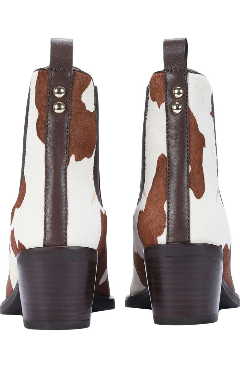 SAINT G Sisi Genuine Calf Hair Chelsea Boot, Alternate, color, Cloud Calf Hair