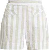 CITY BLUES Stripe Welt Pocket Shorts