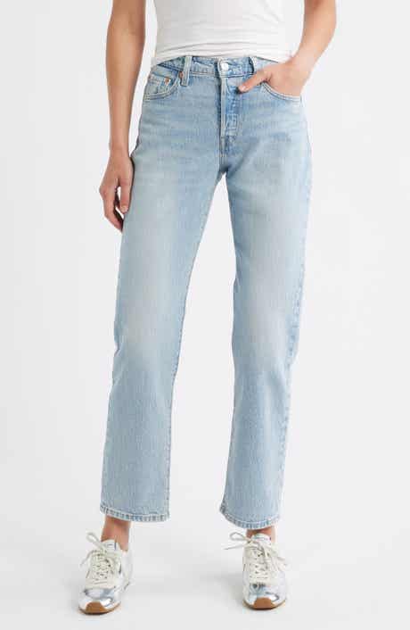 501® Curve High Waist Straight Leg Jeans