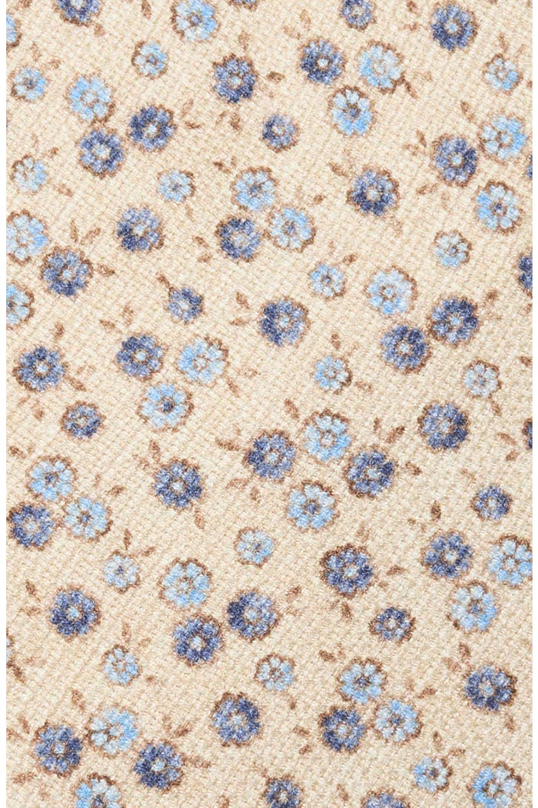 Floral Silk Tie, Alternate, color, SKY