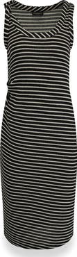 DONNA KARAN WEEKEND Sleeveless Body-Con Midi Dress