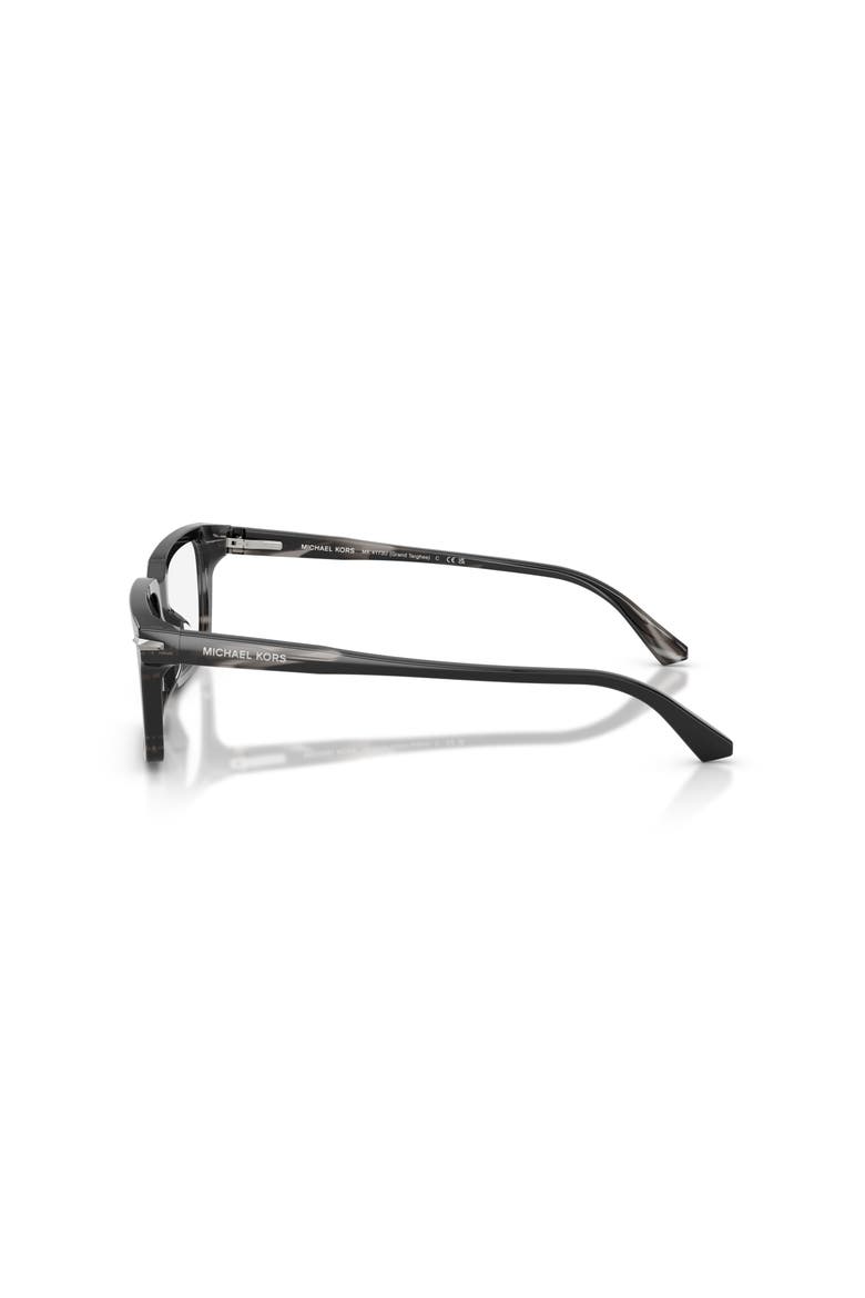56mm Rectangle optical glasses, Alternate, color, Black