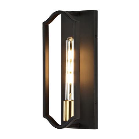 Chloe 1-Light Modern Bohemian Iron LED Sconce