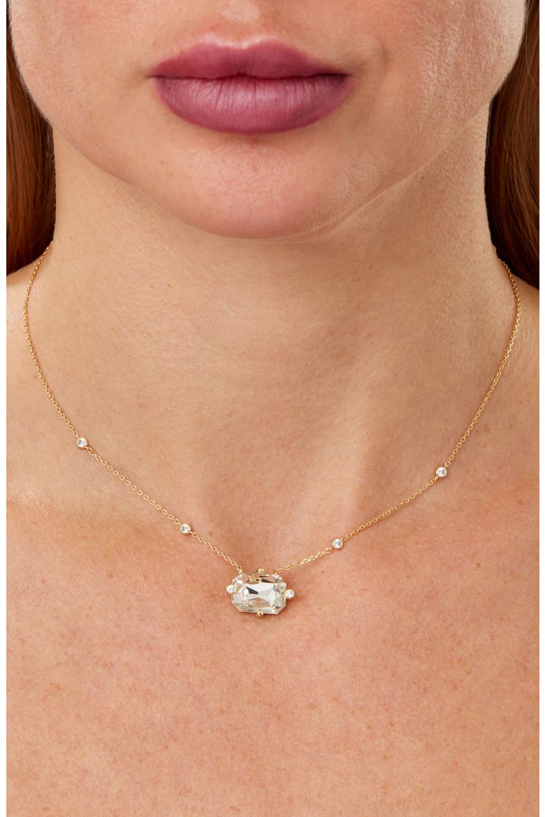 3-Piece Cubic Zirconia Jewelry Set, Alternate, color, YELLOW