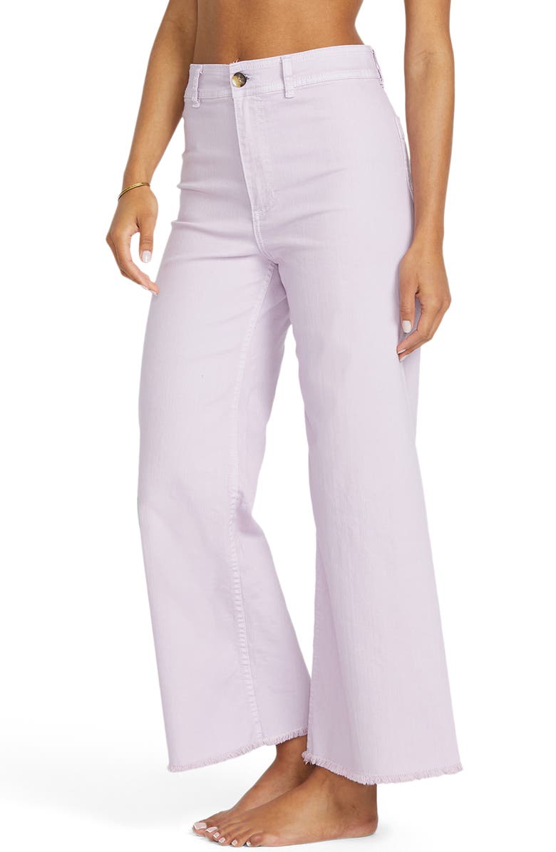 Free Fall Stretch Crop Wide Leg Pants