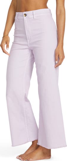 Free Fall Stretch Crop Wide Leg Pants