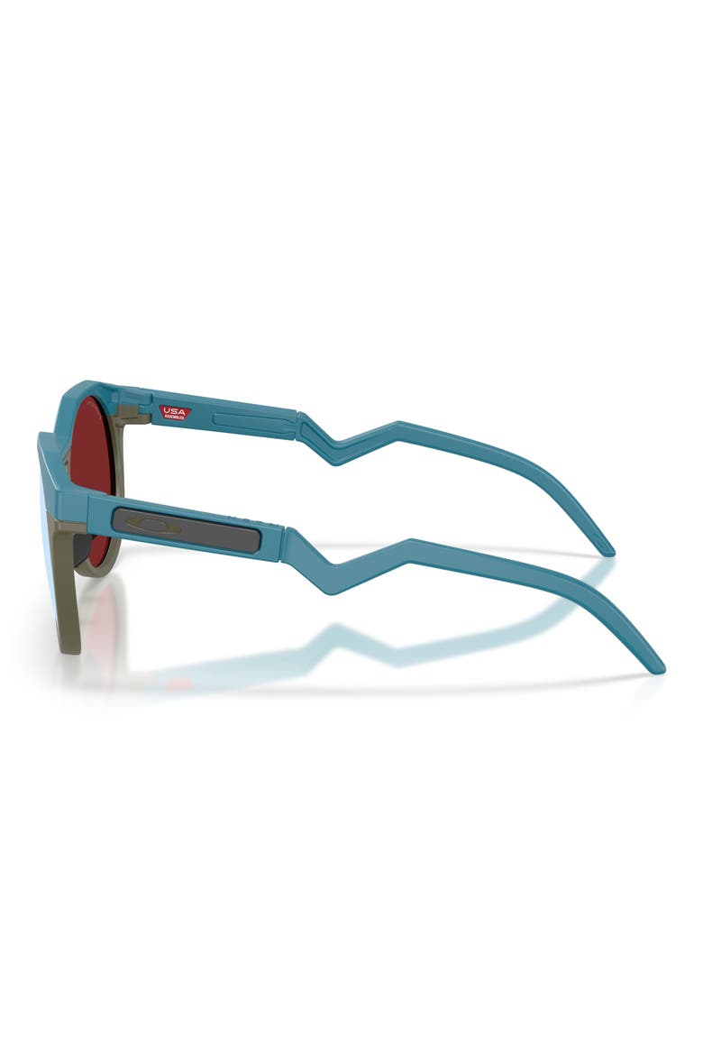 HSTN 52mm Round Sunglasses, Alternate, color, MATTE BALSAM / PRIZM