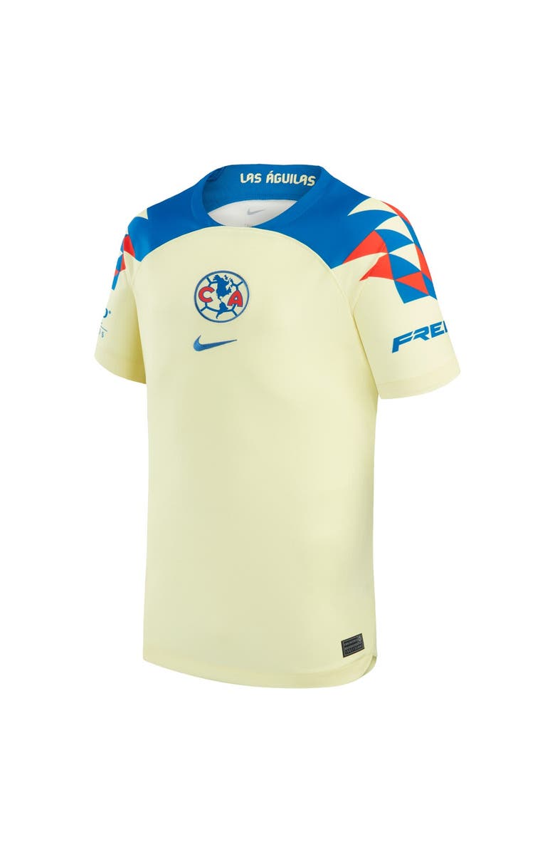 Nike Youth Nike  Yellow Club America 2023/24 Home Replica Jersey, Alternate, color, 