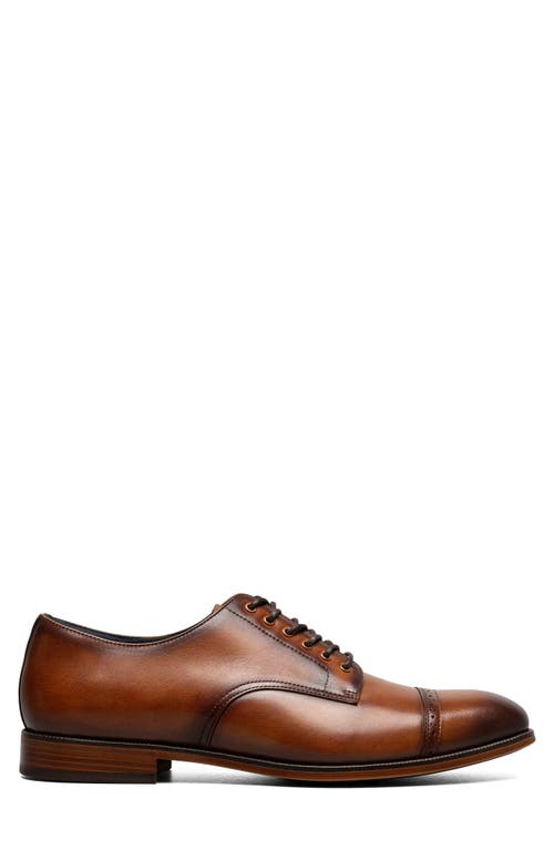 Stacy Adams William Cap Toe Oxford In Tan
