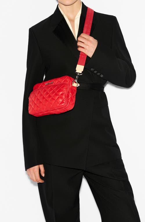 Mz Wallace Small Metro Quilted Nylon Camera Bag