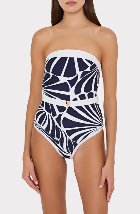 Ravello Abstract Kai Print One-Piece Swimsuit