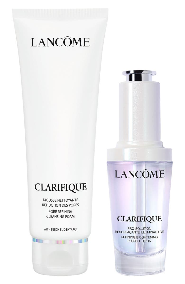 Lancôme Clarifique Pore Refining Cleanser & Clarifique Pro-Solution Skin Care Set $134 Value, Main, color,
