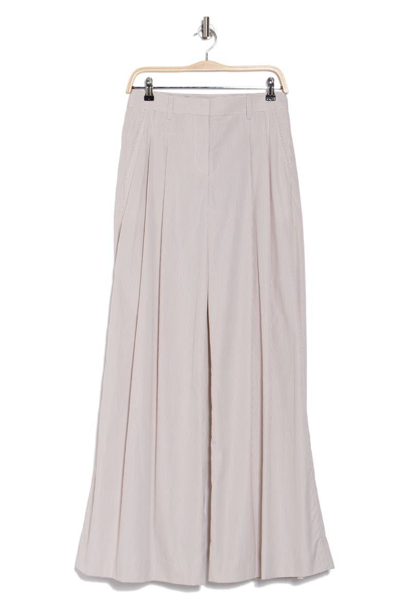 Didi Wide Leg Pants, Alternate, color, KHAKI/ WHITE