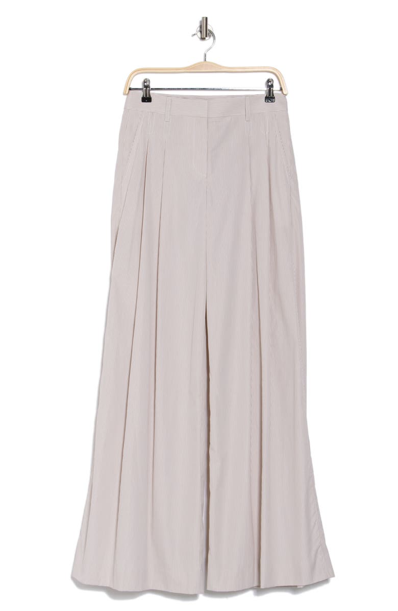 TWP Didi Wide Leg Pants, Alternate, color, Khaki/ White