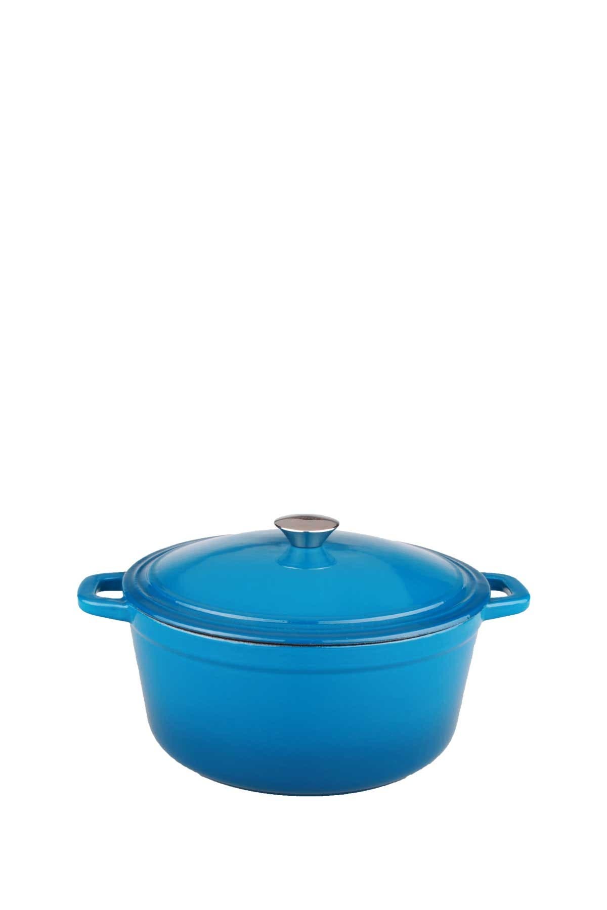 BergHOFF Cast Iron Blue 5 Qt. Covered Casserole Dish